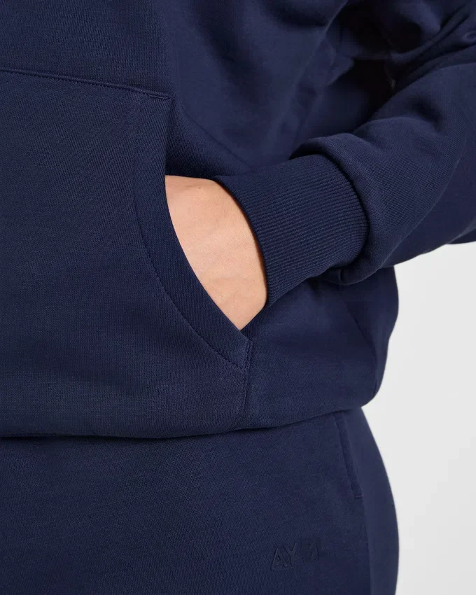 Lifestyle Oversized Zip Up Hoodie