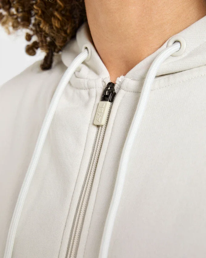 Lifestyle Oversized Zip Up Hoodie
