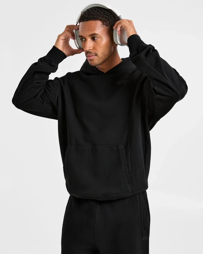 Lift Club Distressed Hoodie