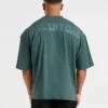 Lift Club Distressed Oversized T Shirt