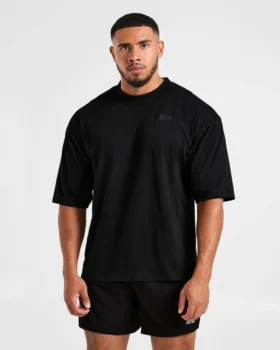 Lift Club Distressed Oversized T Shirt