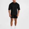 Lift Club Distressed Oversized T Shirt
