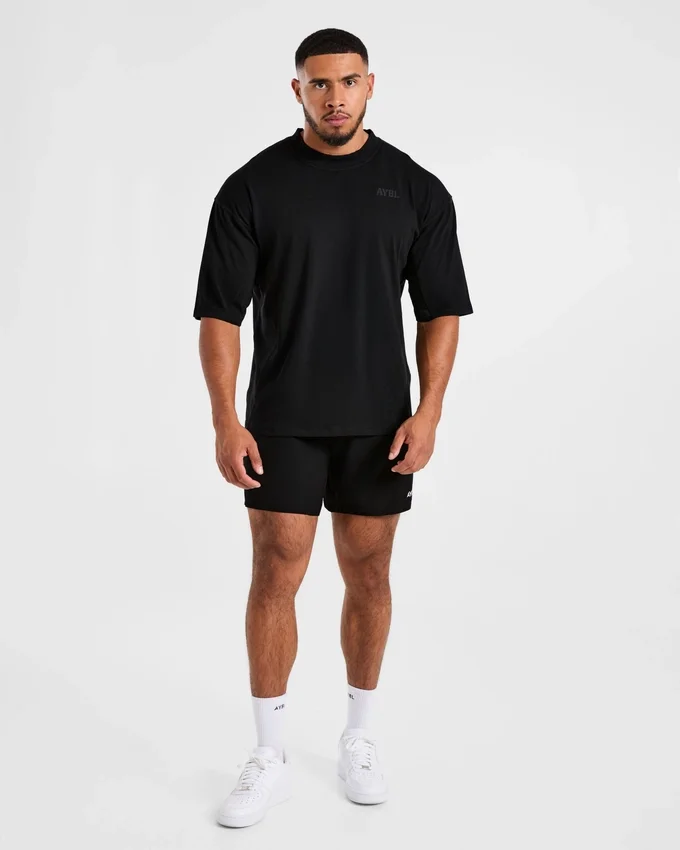 Lift Club Distressed Oversized T Shirt