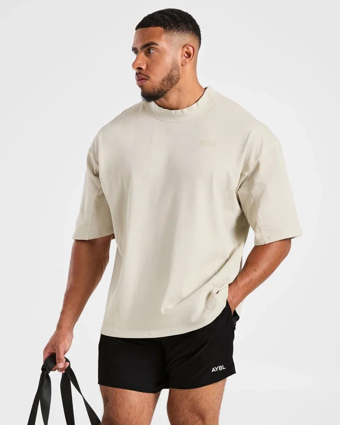Lift Club Distressed Oversized T Shirt
