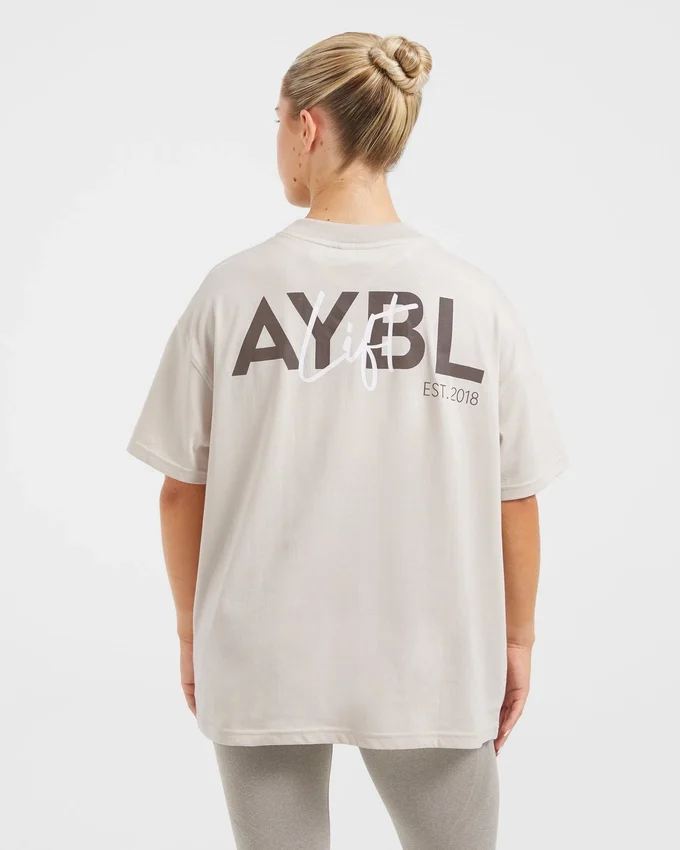 Lift Graphic Oversized T Shirt