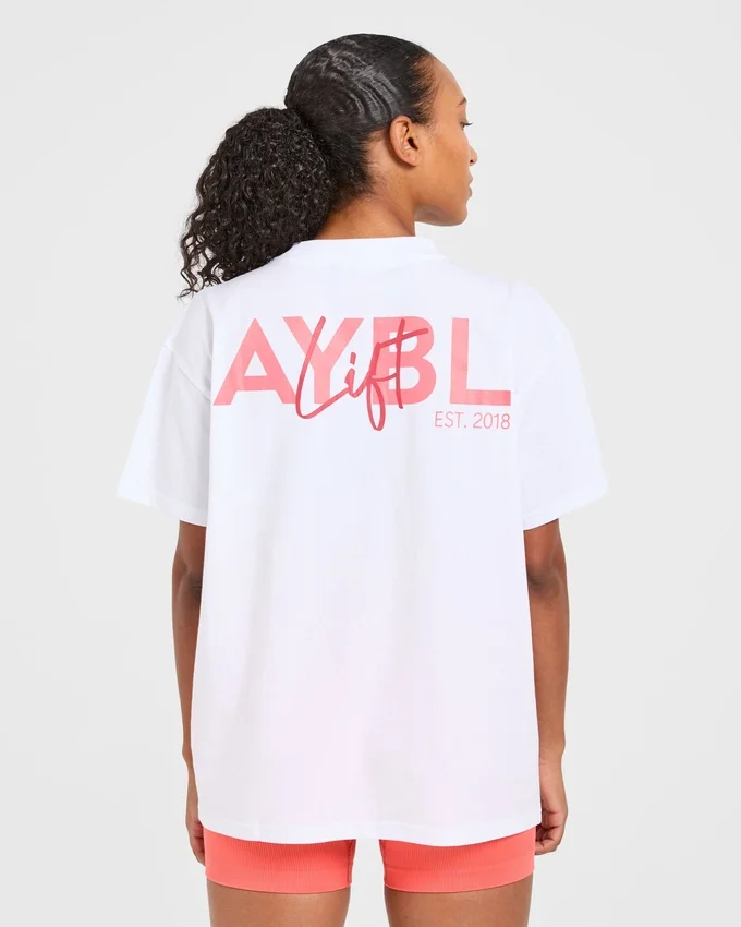 Lift Graphic Oversized T Shirt