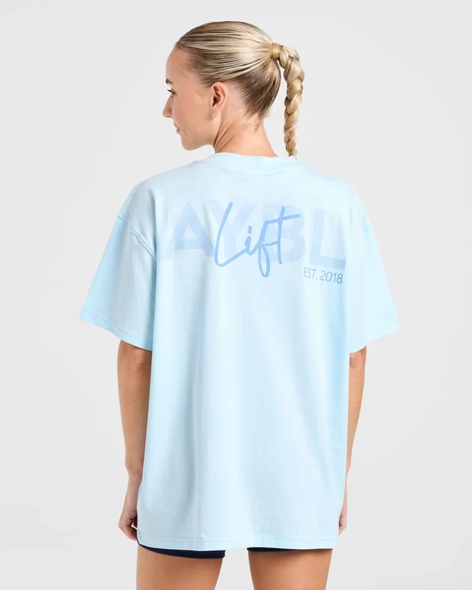 Lift Graphic Oversized T Shirt