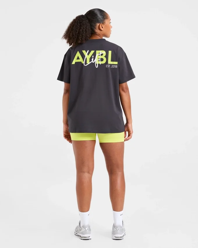Lift Graphic Oversized T Shirt