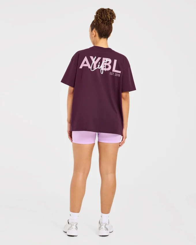 Lift Graphic Oversized T Shirt