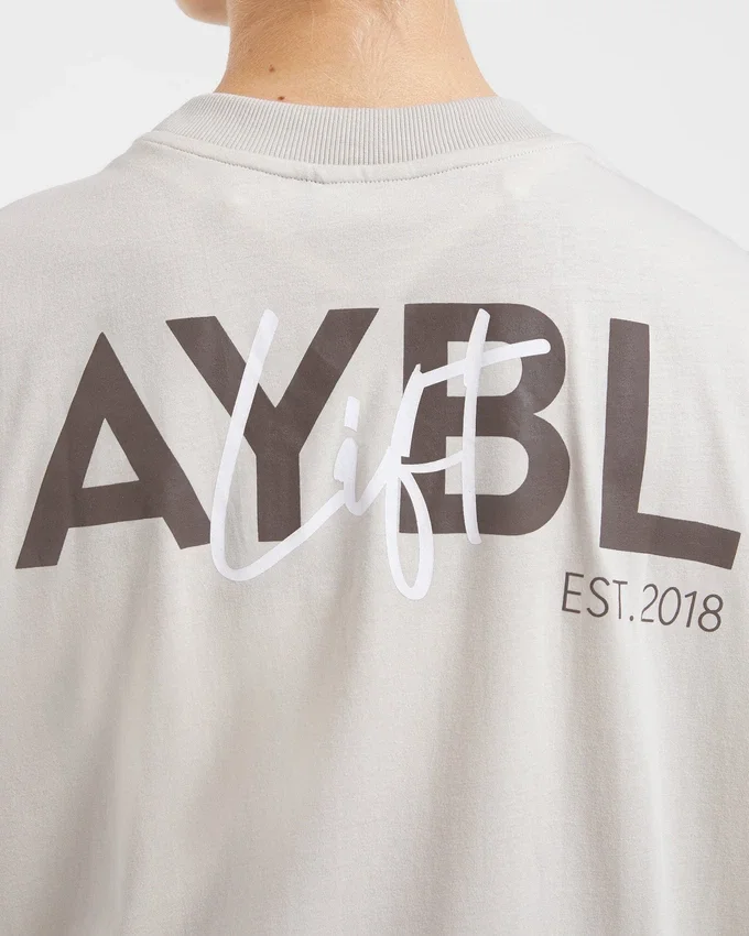 Lift Graphic Oversized T Shirt