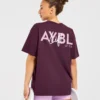 Lift Graphic Oversized T Shirt