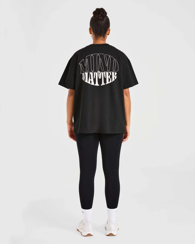 Mind Over Matter Oversized T Shirt