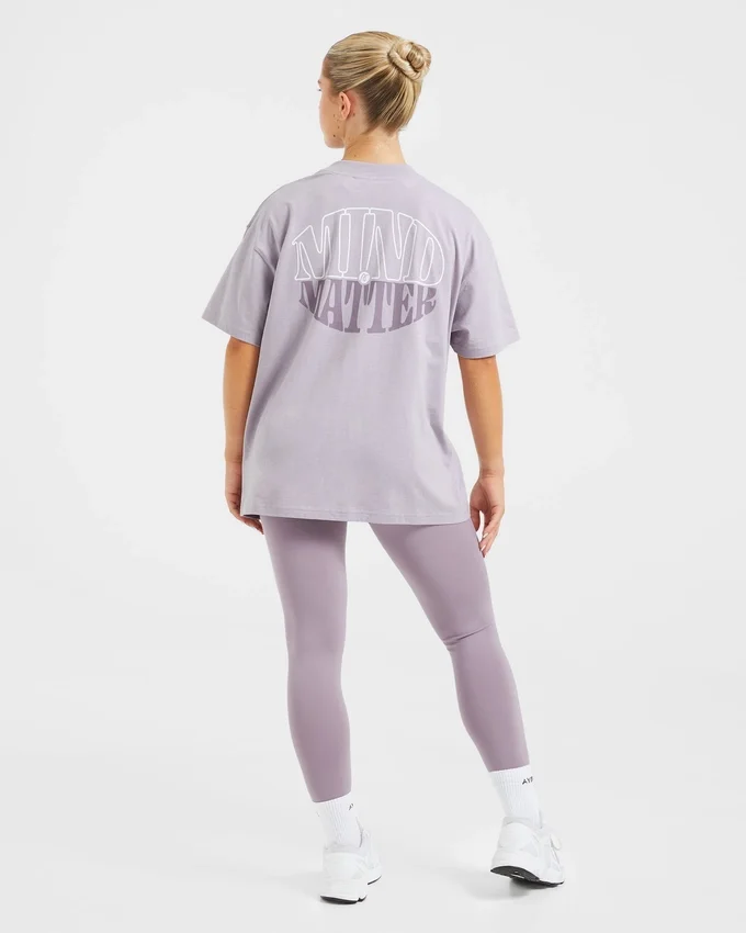 Mind Over Matter Oversized T Shirt