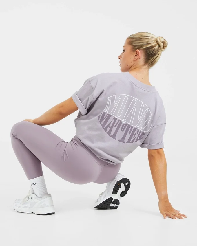 Mind Over Matter Oversized T Shirt