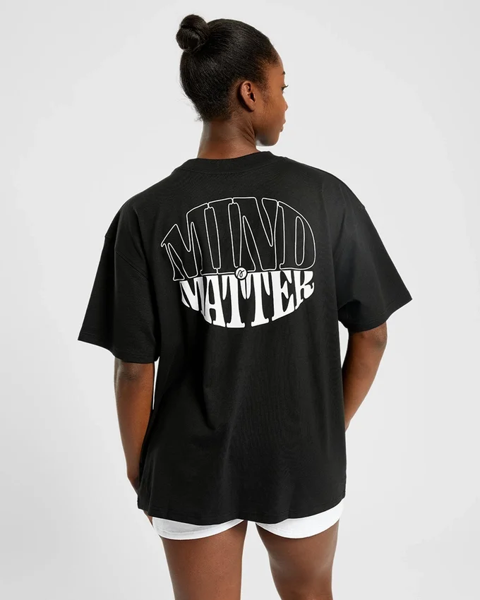 Mind Over Matter Oversized T Shirt