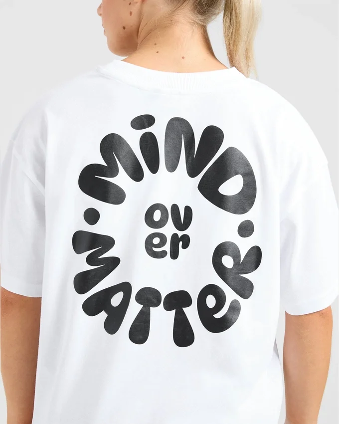 Mind Over Matter V2 Oversized T Shirt