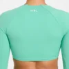 Physique Long Sleeve Crop Top