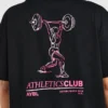 Power Lifting Illustration T Shirt