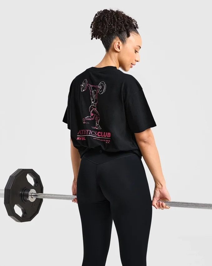 Power Lifting Illustration T Shirt