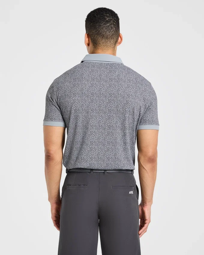 Precision Leopard Polo