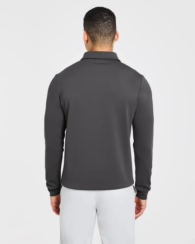 Precision Longsleeve Collared Pullover