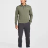 Precision Longsleeve Collared Pullover