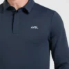 Precision Longsleeve Collared Pullover