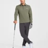 Precision Longsleeve Collared Pullover