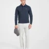 Precision Longsleeve Collared Pullover