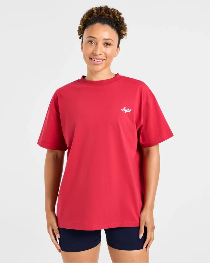 Retro Athletics Club Oversized T Shirt