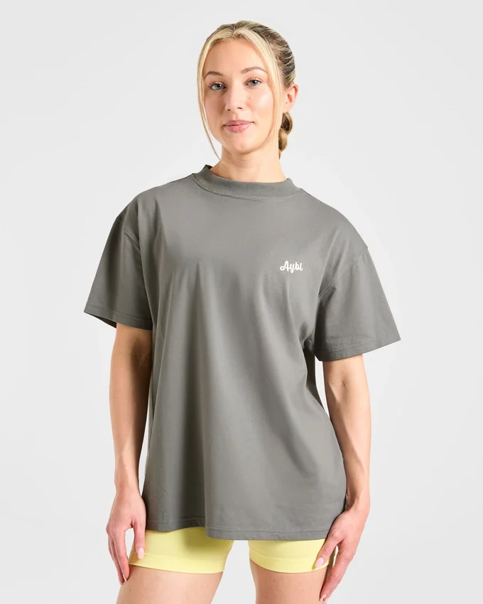 Retro Athletics Club Oversized T Shirt