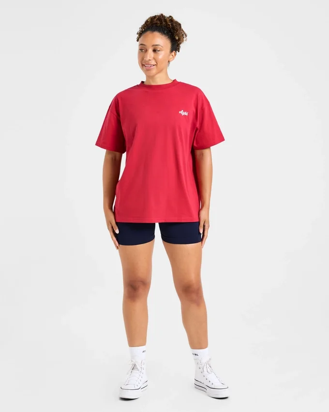 Retro Athletics Club Oversized T Shirt
