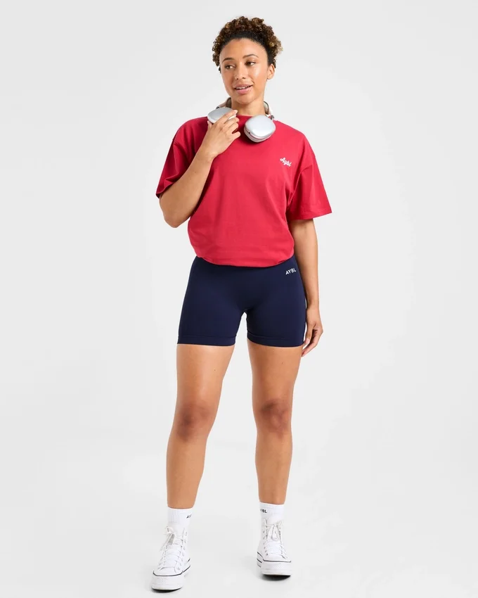 Retro Athletics Club Oversized T Shirt