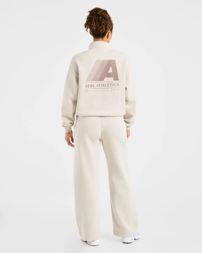 Retro Athletics Oversized 1/4 Zip Pullover