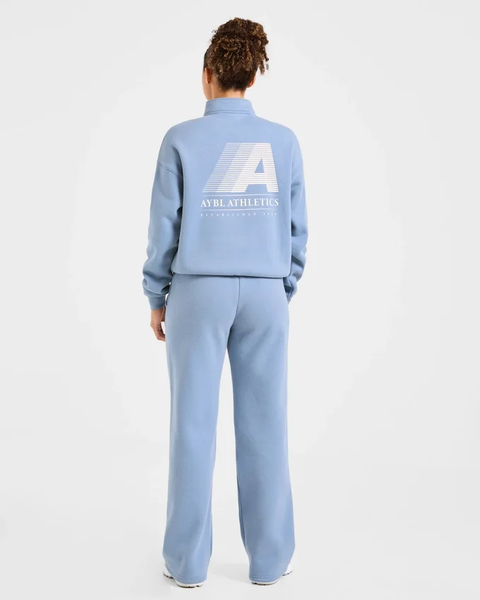 Retro Athletics Oversized 1/4 Zip Pullover