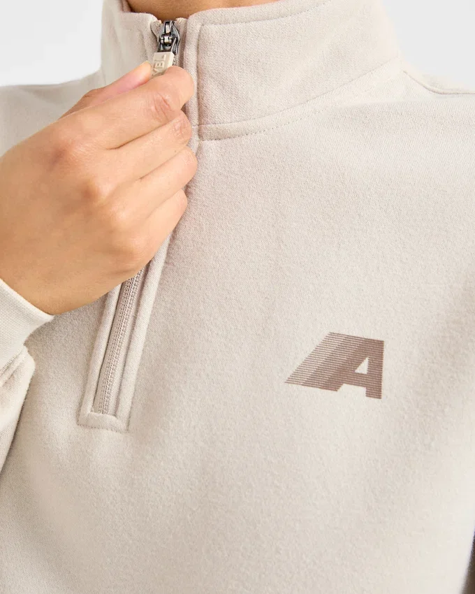 Retro Athletics Oversized 1/4 Zip Pullover