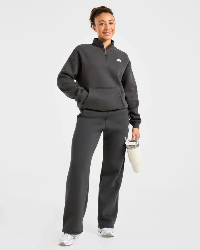 Retro Athletics Oversized 1/4 Zip Pullover