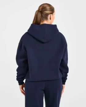 Retro Embroidered Oversized Hoodie