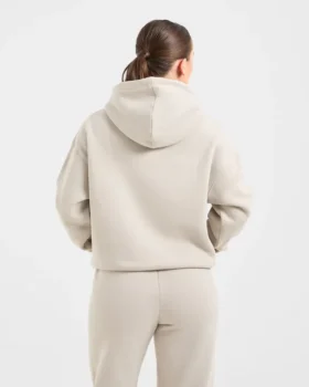 Retro Embroidered Oversized Hoodie
