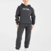 Retro Embroidered Oversized Joggers