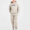 Retro Embroidered Oversized Hoodie