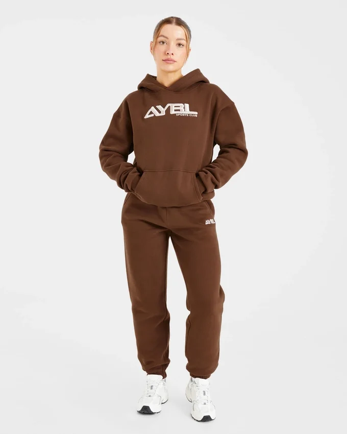 Retro Embroidered Oversized Hoodie