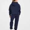 Retro Embroidered Oversized Hoodie