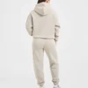 Retro Embroidered Oversized Hoodie