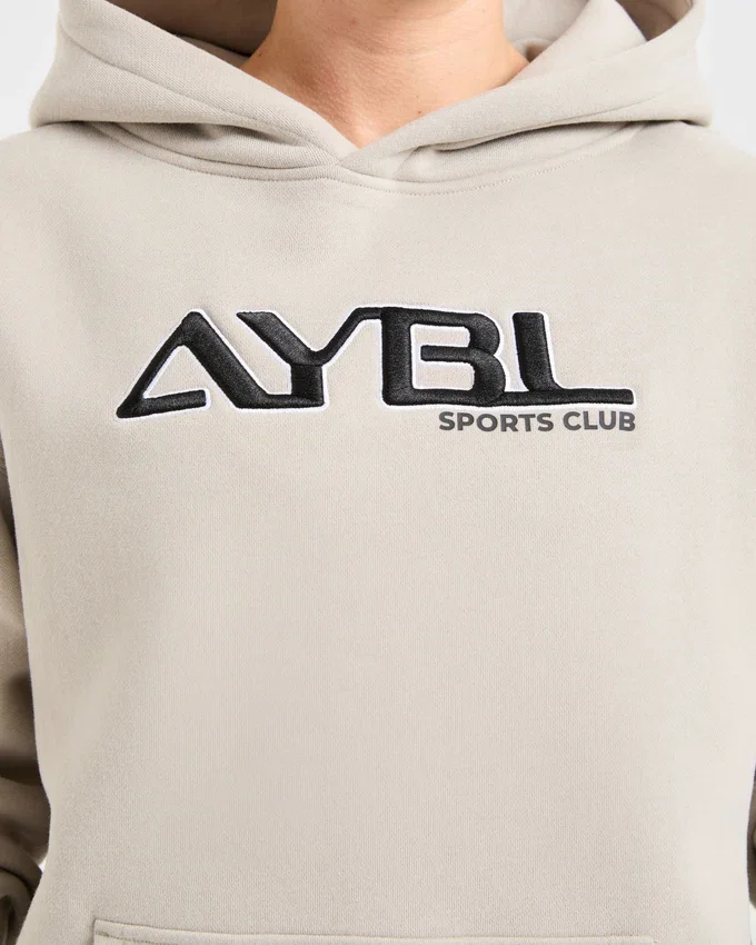 Retro Embroidered Oversized Hoodie