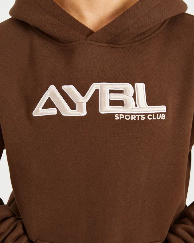 Retro Embroidered Oversized Hoodie