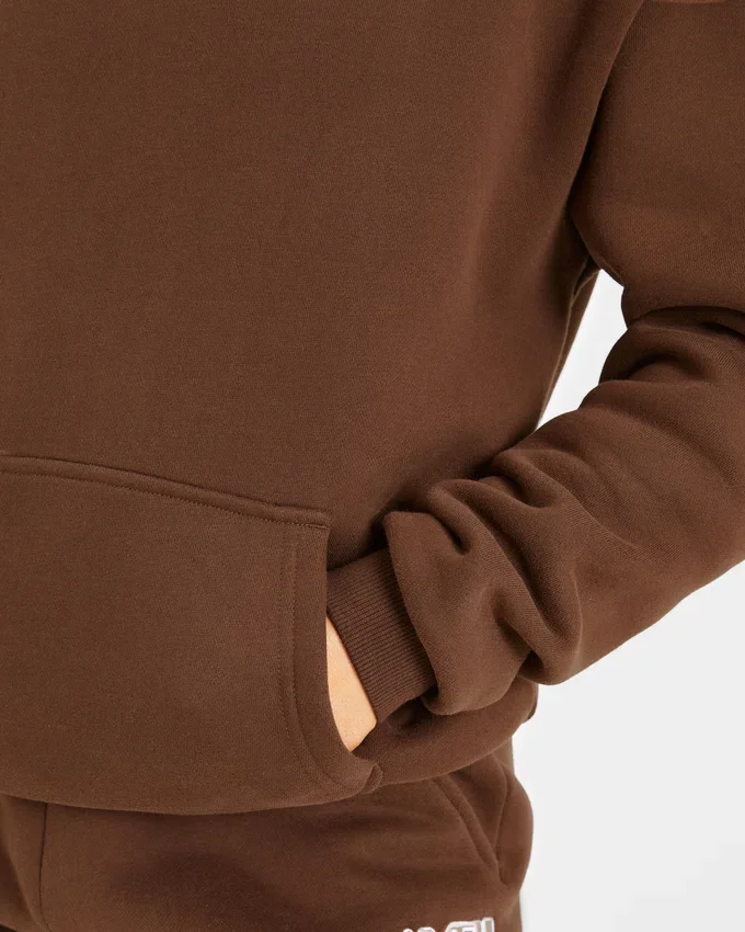 Retro Embroidered Oversized Hoodie