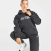 Retro Embroidered Oversized Hoodie
