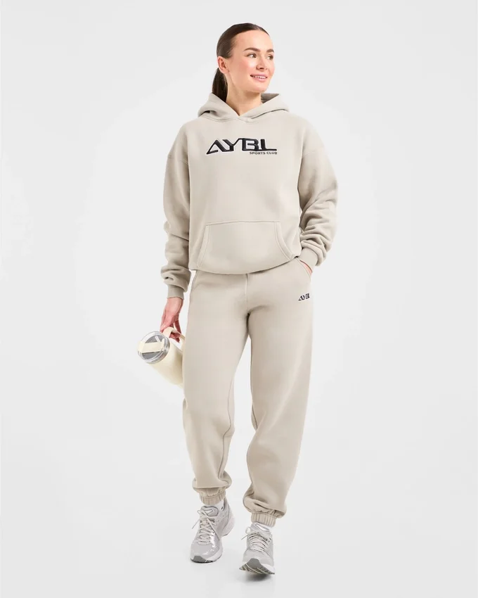 Retro Embroidered Oversized Hoodie