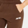 Retro Embroidered Oversized Joggers